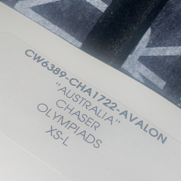 CHASER AUSTRALIA RAGLAN OLYMPIADS FOOTBALL T NWT❣️ - Picture 5 of 5